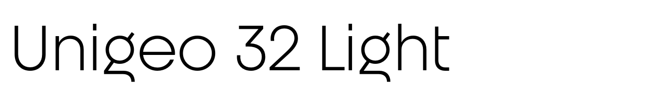 Unigeo 32 Light